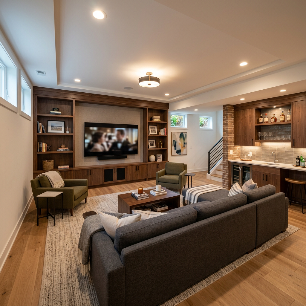 Basement Finishing & Remodeling