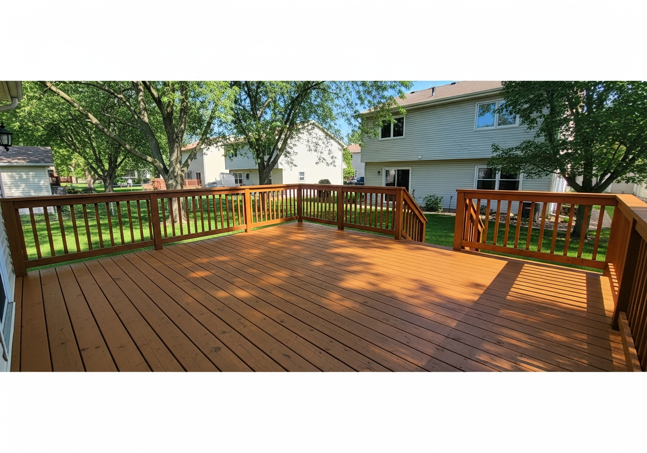 Weathered Deck Restoration — after