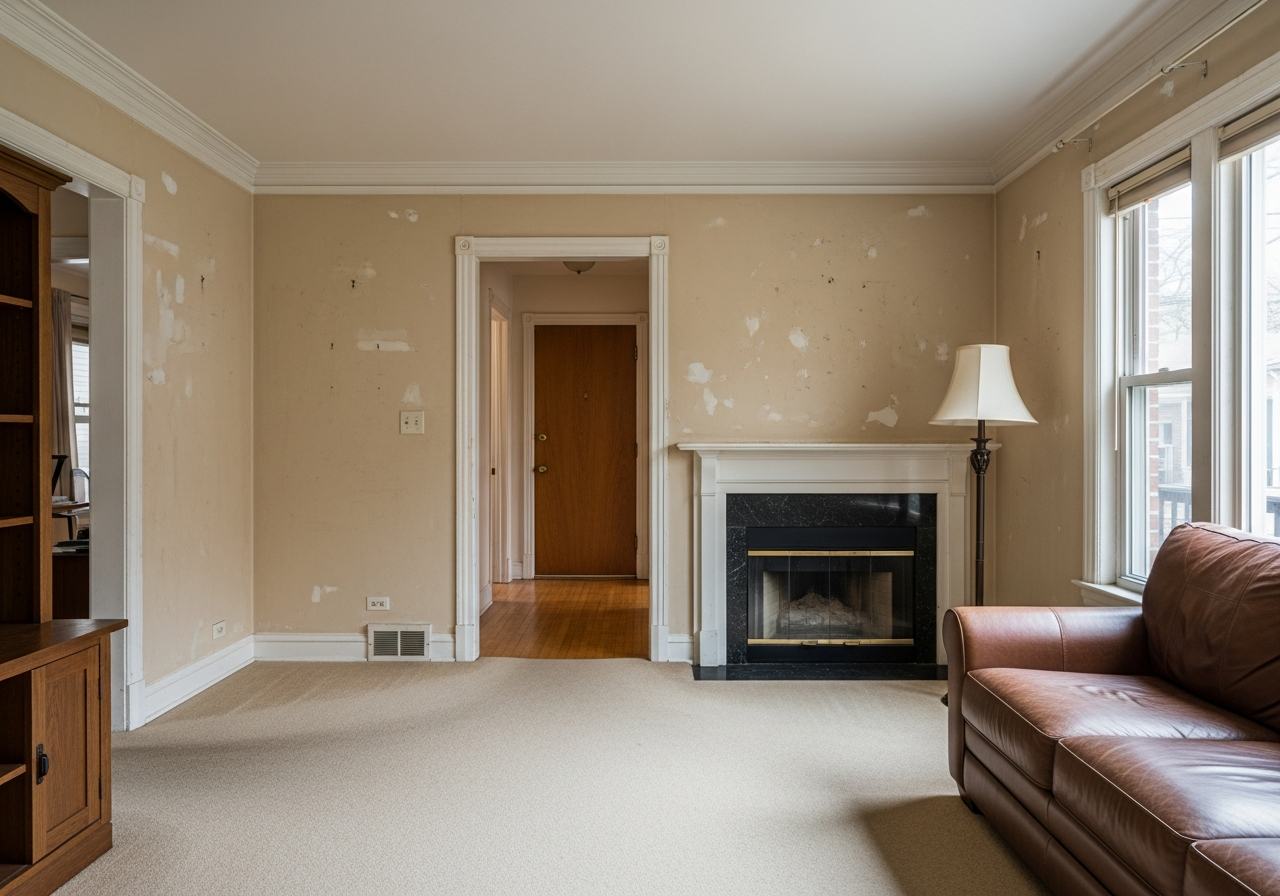 Living Room Refresh — before
