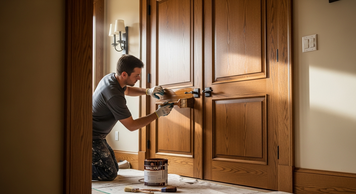 Custom Wood Staining